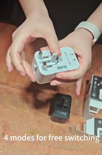 Universal Travel Adapter, 20W PD Fast Charging Plug