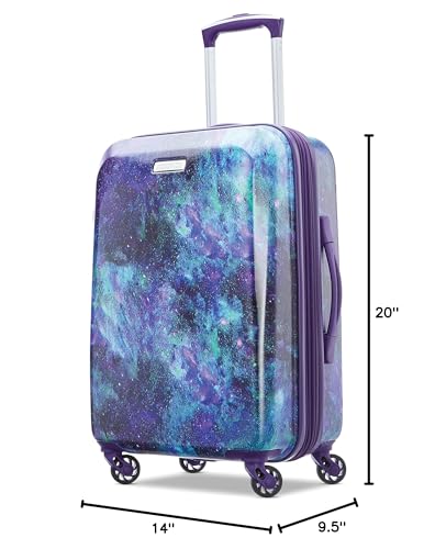 American Tourister Moonlight Hardside Expandable Luggage with Spinner Wheels, Cosmos, Carry-On 21-Inch - color: Cosmos, size: Carry-On 21-Inch