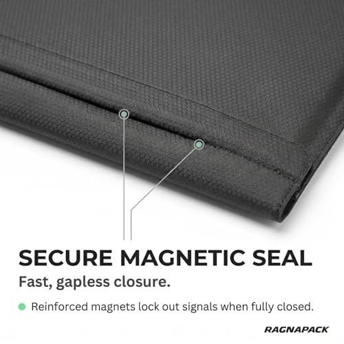 Faraday Bag – RFID Signal Blocking Pouch – Medium – Privacy Protection - size: Medium