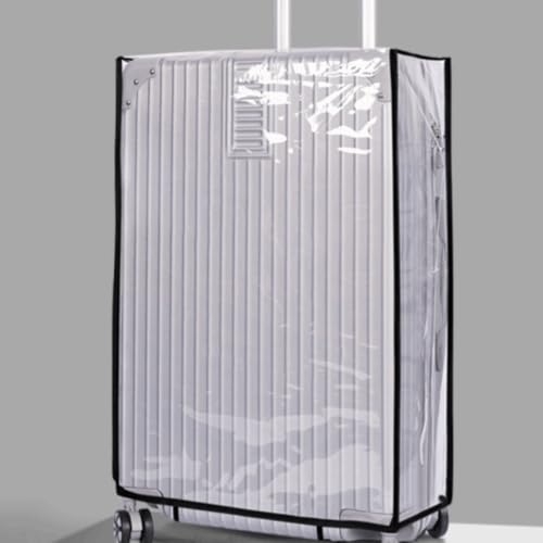 Luggage Suitcase Cover, Water proof PVC Suitcase Protector Cover for Wheeled Travel Cases, Thick Protective Sleeve for for Wheeled Suitcase(18inch) - size: 18inch