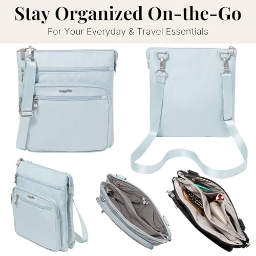 Baggallini Out and About Crossbody - color: Pool