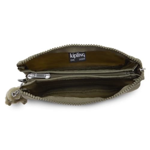 Kipling Women's Creativity Large Pouch, Versatile Cosmetics Kit, Lightweight Travel Organizer - color: ALMOST SAGE