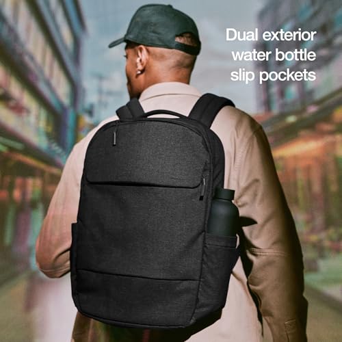Incase Crosstown Backpack with Woolenex, 20L, Fits 16 in Laptops, Black - color: Black