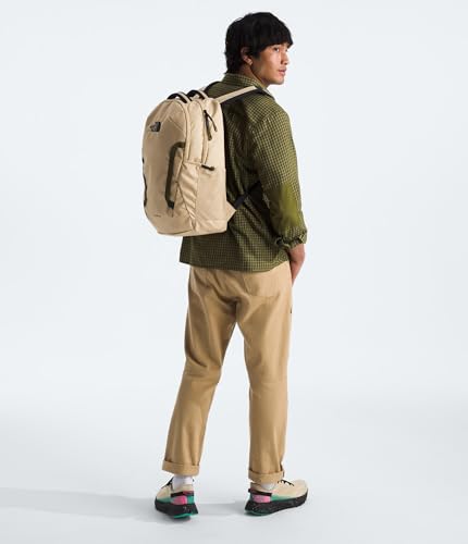 The North Face Vault Everyday Laptop Backpack, Khaki Stone/Blk, One Size - color: Khaki Stone/Tnf Black
