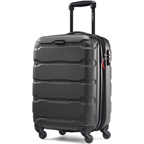 Samsonite Omni PC Hardside Expandable Luggage with Spinner Wheels, Black, 3-Piece Set (20/24/28) - color: Black, size: 3-Piece Set (20/24/28)