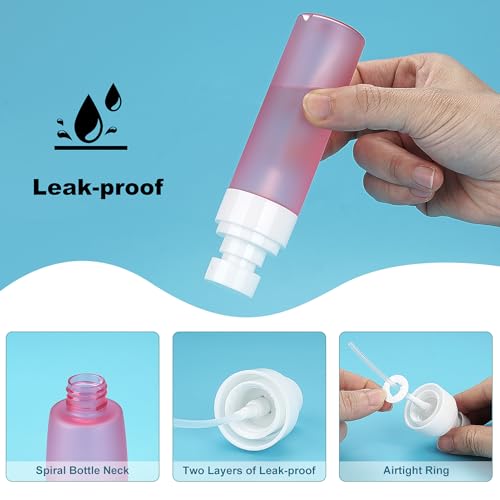 Fine Mist Travel Spray Bottles, 3-Pack,2.2oz/65ml - size: 65 ml