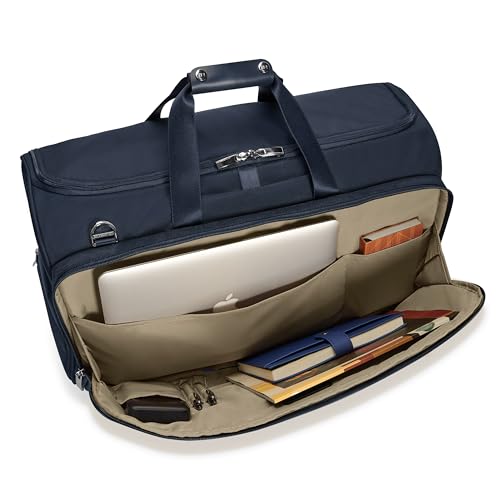 Expandable Cabin Bag - color: Navy, style: Baseline Garment Duffle
