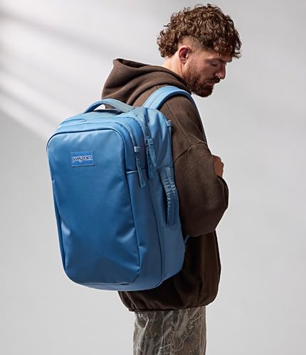 JanSport Good Latitude Travel Pack 40L – Large Backpack, Elemental Blue - color: Elemental Blue