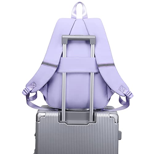 abshoo School Backpack for Girls Teen Elementary Middle High School Bookbag - color: Purple