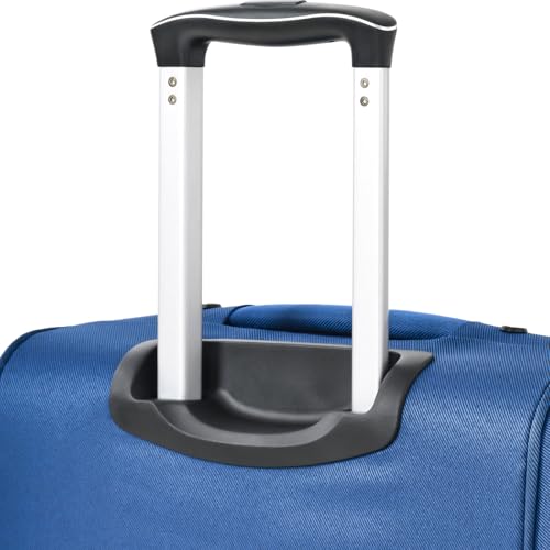 Softside Luggage Expandable 3 Piece Set Suitcase Upright Spinner Softshell Lightweight Luggage Travel Set