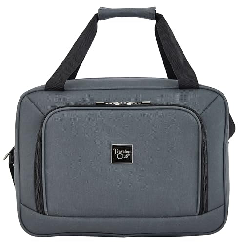 Travelers Club Midtown Hardside 4-Piece Luggage Travel Set, Slate - color: Slate
