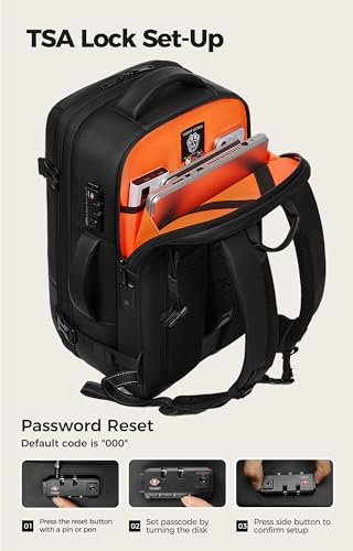 IKYWT 80L Vacuum Seal Travel Backpack with Compression System