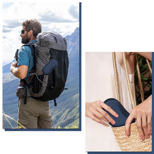 FINTIE Sunglasses Case, Hard EVA Shell Shockproof Sport Glasses Case - color: Dark Blue