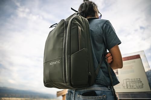 NOMATIC 14L Travel Pack - Travel Backpack For Men and Women - Olive - color: Olive, size: 14L