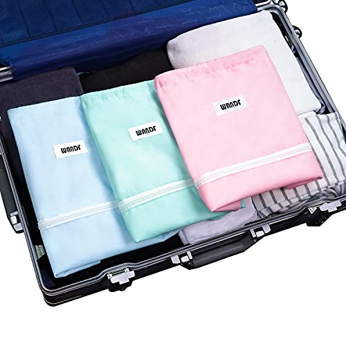 WANDF Drawstring Backpack, Gym Sackpack for Sports (Light Pink) - color: Light Pink