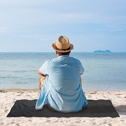 Ainiv Picnic Blanket, Mini Pocket Beach Mat 27.5 x 43.3IN (1-2 People) - color: Red, size: 27.5 x 43.3''(S for 1-2 person)