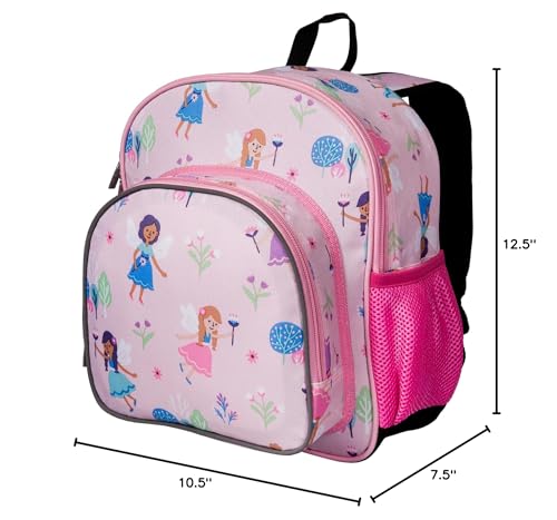 Wildkin 12 Inch Toddler Backpack for Kids, Fairy Garden - color: Fairy Garden