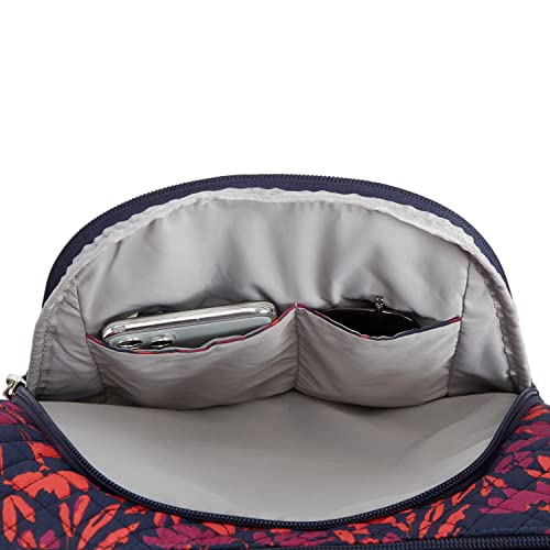 Travelon Anti-theft Classic Crossbody Bucket Bag - color: Painted Floral