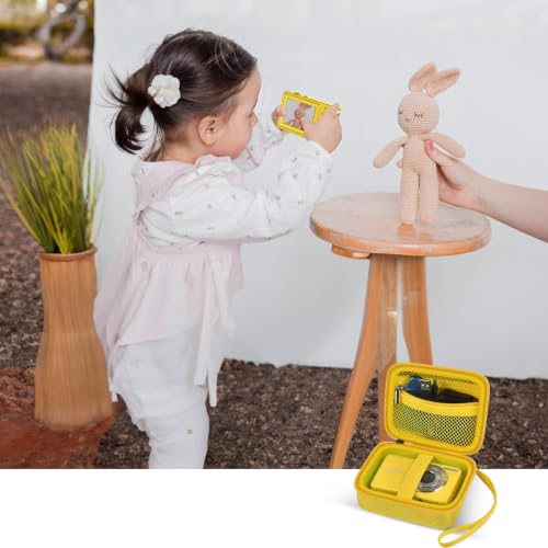 ALKOO Digital Camera Case for CAMKORY, Camera Pouch for KODAK Pixpro -Yellow - color: Yellow