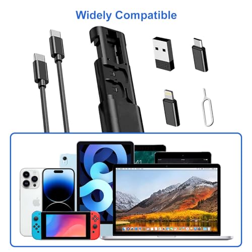 Multi USB Charging Adapter Cable Kit, USB C to Ligh-ting Adapter Box