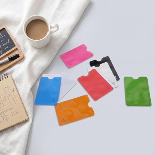 40Pcs Travel RFID Blocking Sleeves, RFID Blocking Sleeves