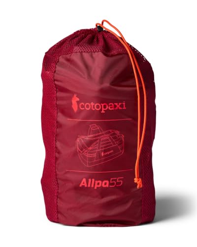 Allpa Getaway 55L Duffel, Crimson - color: Crimson