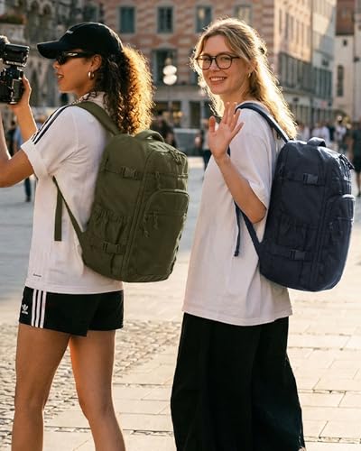 BAGSMART 17.3 inch Laptop Travel Backpack for Women & Men - Olive green - color: Olive Green
