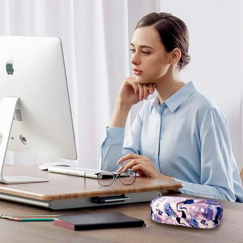 molshine Hard Shell Sunglasses Case,Classic Large Glasses Case for Women Men,Sunglass Eyeglasses - color: Ocean