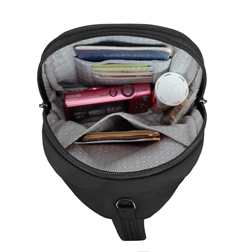 Travelon Anti-Theft Runways Small Sling - color: Black