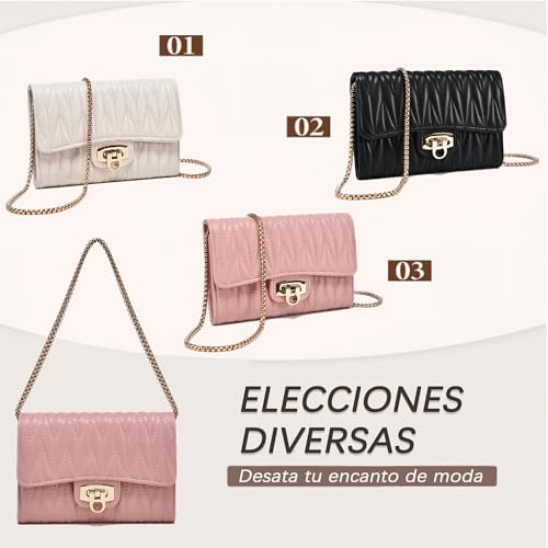 Small Crossbody Bag Sling Bag, Phone Holder for Women - color: L Pink
