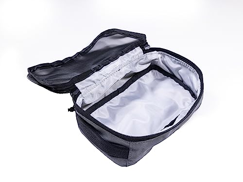 VanEssential Packing Cube with Transparent Mesh Top X-Small - Charcoal Gray - color: Charcoal Gray, size: X-Small: 8" x 4.5" x 2"