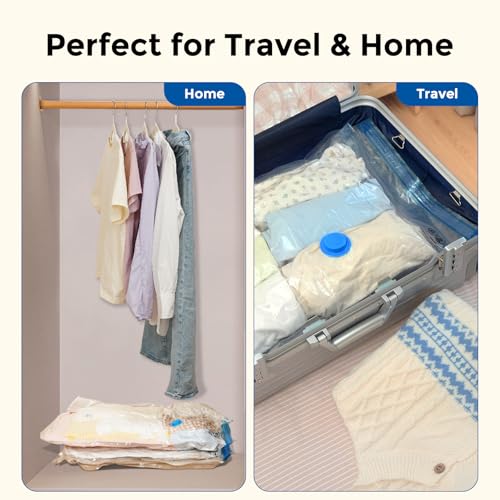 ETENWOLF 20 Combo Vacuum Storage Bags for Travel - size: 20 Combo Size