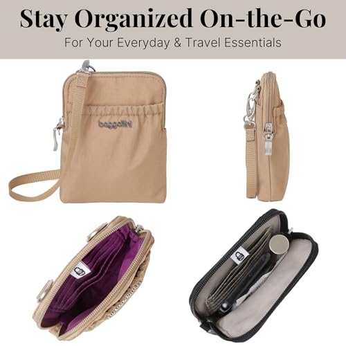 Baggallini RFID Bryant Pouch - color: Beach