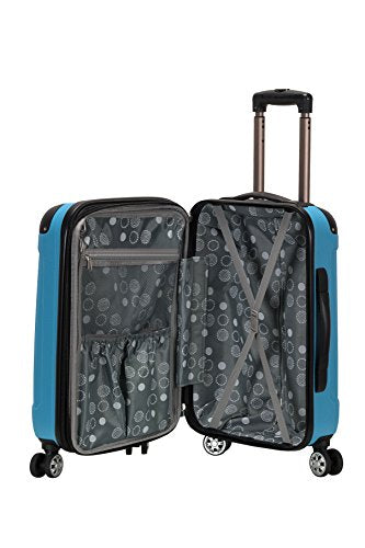 Rockland London Hardside Spinner Wheel Luggage, Carry-On 20", Turquoise - color: Turquoise, size: Carry-on 20"