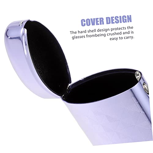 Aluminum Sunglass Case Travel Glasses Organizer Hard Shell Sunglass Box Low-Key Simple and Elegant Design