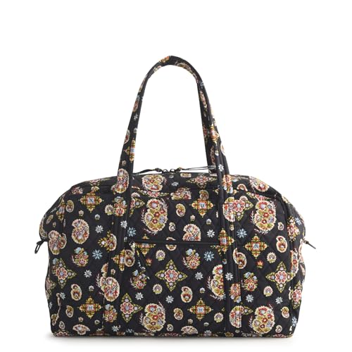 Vera Bradley Women's Miramar Weekender Travel Bag - Premium Cotton - color: North Star Sky