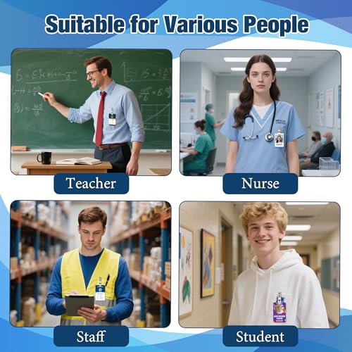 20 PCS Sublimation id Badge Blanks Double Sided Aluminum for Blank id Name - color: Vertical-20set