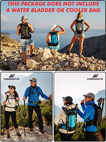 Backpack Daypack 10L, Phone Pocket, Suitable as Light Hydro Pack for Hiking, Running, MTB, Biking, Water Bladder NOT Included - color: Backpack - GRAY