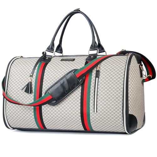 Convertible Garment Bags for Travel, Carry on Garment Duffel Bags - color: Ebony
