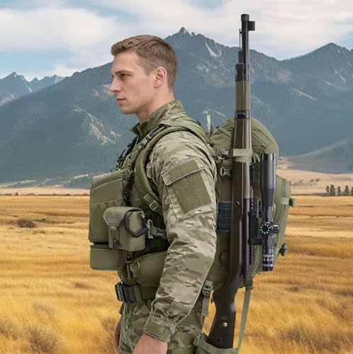 28L Hunting Backpack – 500D DWR Tear-Resistant Nylon, Hiking Daypack with MOLLE Webbing & Hydration Compatible, for Archery, Scouting, and Backcountry Hunts