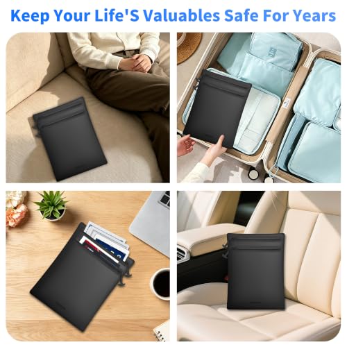 HONTOM IPX8 Waterproof Boat Document Holder with 2-Pockets, 15.3"x11.8"