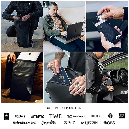 SLNT Essentials 패러데이 슬링 백 - 크로스바디 백, 블랙아웃, Slnt Essentials 패러데이 슬링 미디엄 - color: 블랙아웃, size: 미디엄