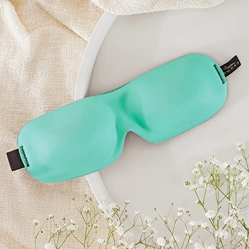 Bucky 40 Blinks No Pressure Eye Mask for Travel & Sleep - color: Aqua