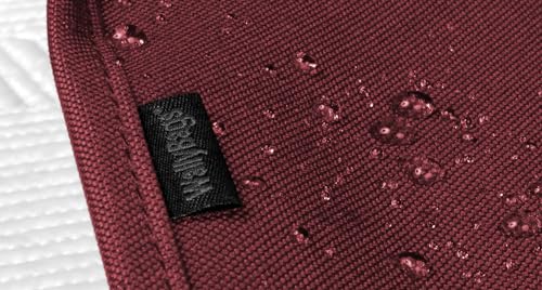 WallyBags® 52” Deluxe Travel Garment Bag - color: Merlot