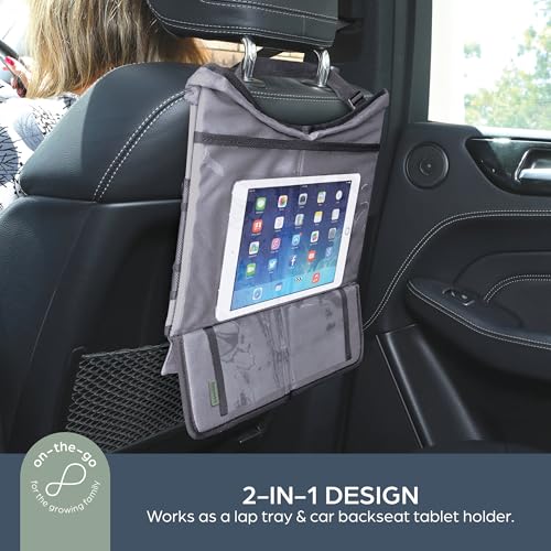 Dreambabyยฎ EZY-Tote Kids Activity Tray for Car Travel โ Lap Desk, Tablet Holder & Snack Tray