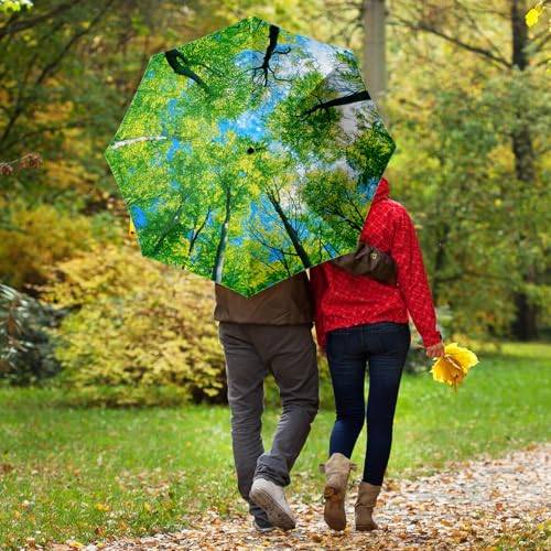 Folding Umbrella, Automatic Small Compact, Sun & Rain - color: SZ50