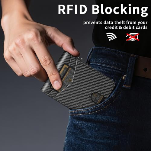 Men’s RFID Blocking Zipper Large Dimensions Wallet with 2 ID Windows - Large Capacity Design, 13 Credit Card Slots - color: Orange