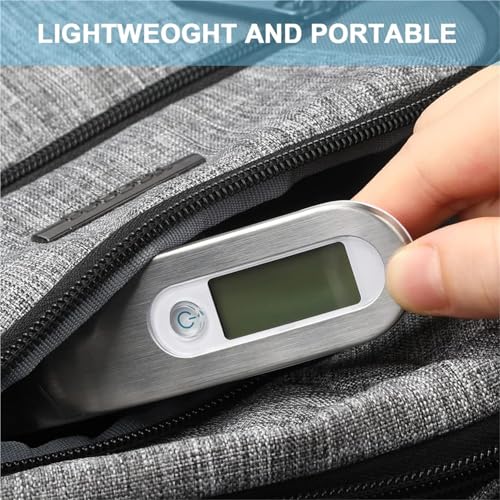 Luggage Weight Scale, 1pcs Portable Scale Digital LCD Display 110lb/50kg Electronic Luggage Hanging Suitcase Travel Weighs Baggage Bag Weight Balance,for Travel(Scale B) - size: Scale B