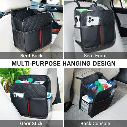 Back of Seat Car Organizer and Storage, Backseat Organizer, 2 Pack - color: Black A ( 2 Pack )