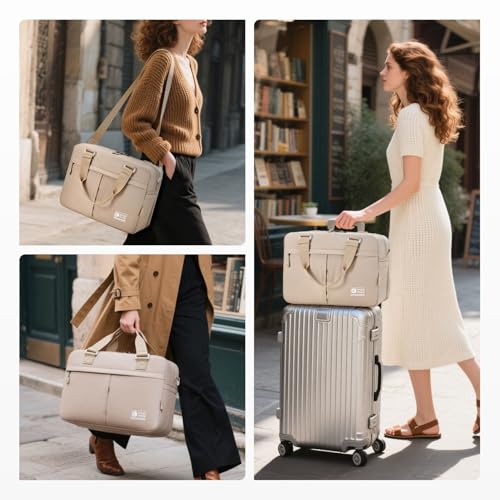 40x30x15cm Personal Item Travel Bag 16x12x6 Under-seat Carry on Bags for Airplanes 20L Expandable 30L Lightweight Duffle Bag Weekender Bags with Wet Pocket for Gym Overnight Hospital Grey - color: Grey